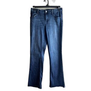 Simply Vera Vera Wang Dark Denim Bootcut Jeans - Size 12